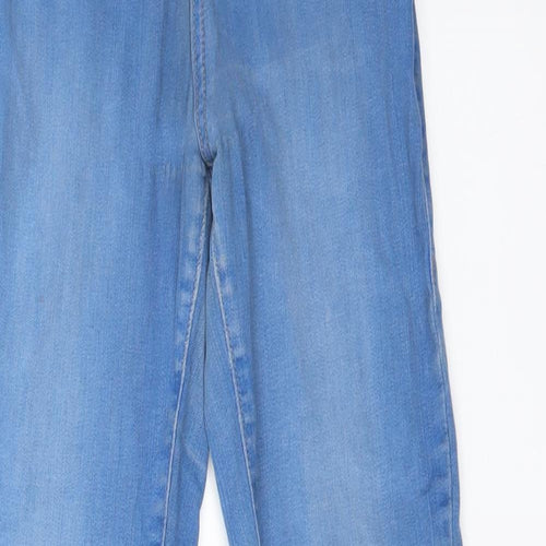 River Island Womens Blue  Cotton Skinny Jeans Size 8 L26 in Regular