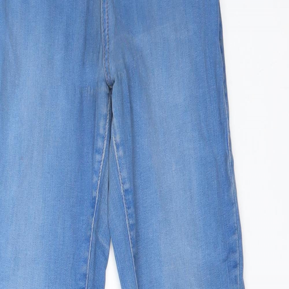 River Island Womens Blue  Cotton Skinny Jeans Size 8 L26 in Regular