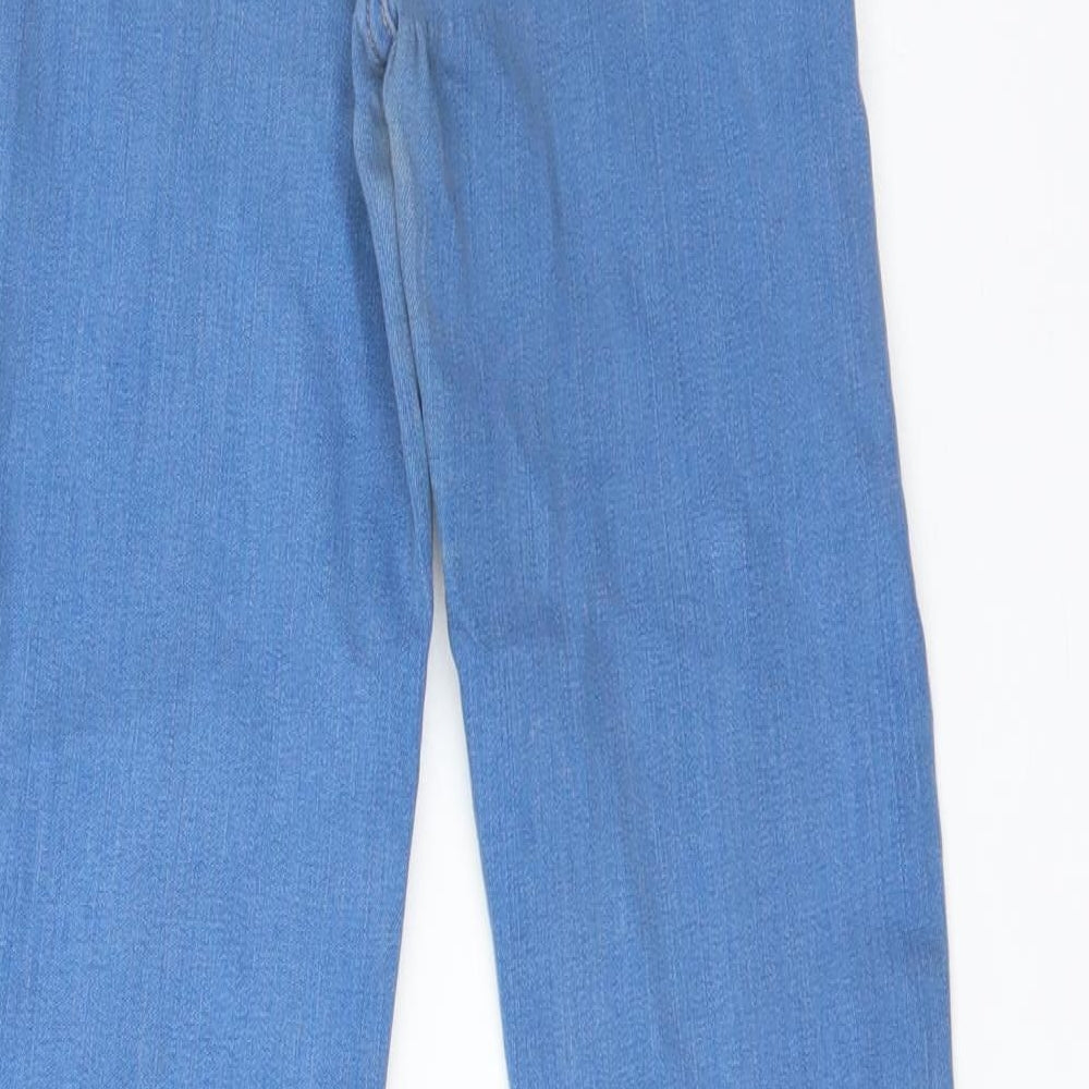 River Island Womens Blue  Cotton Skinny Jeans Size 8 L26 in Regular