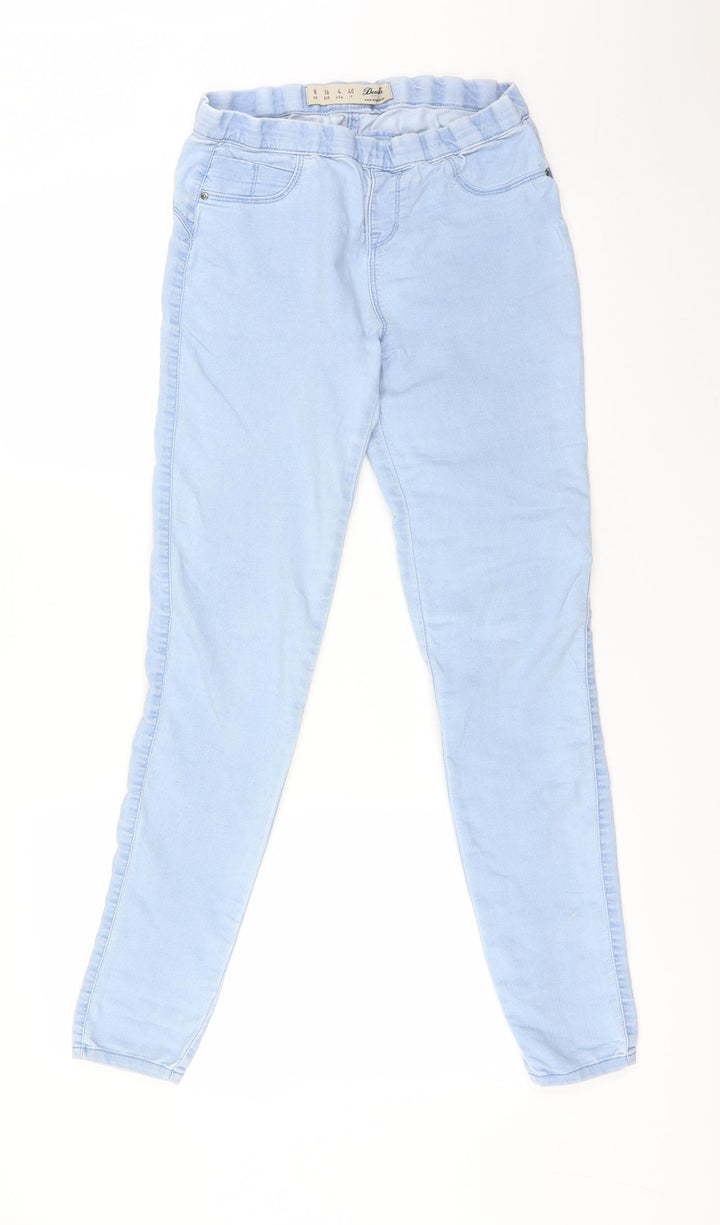 DENIM CO Womens Blue Cotton Skinny Jeans Size 8 L30 in Regular