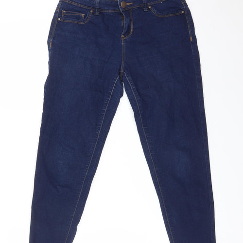 DENIM CO Womens Blue  Cotton Jegging Jeans Size 8 L25 in Regular