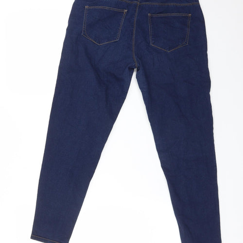 DENIM CO Womens Blue  Cotton Jegging Jeans Size 8 L25 in Regular