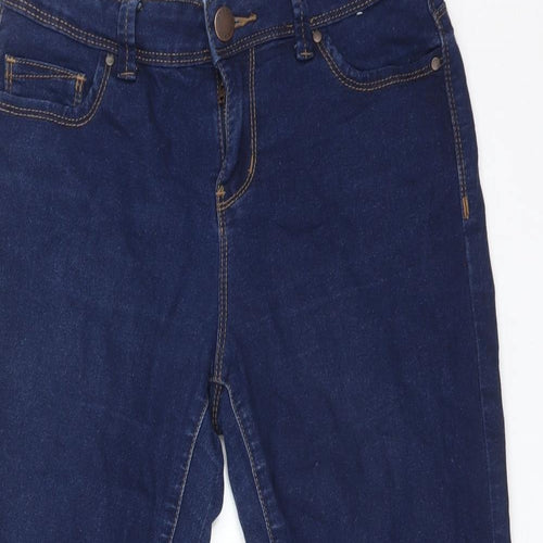 DENIM CO Womens Blue  Cotton Jegging Jeans Size 8 L25 in Regular