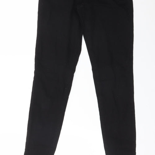 DENIM CO Womens Black  Cotton Skinny Jeans Size 8 L31 in Regular