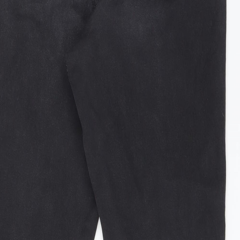 F&F Womens Black  Cotton Jegging Jeans Size 16 L28 in Regular