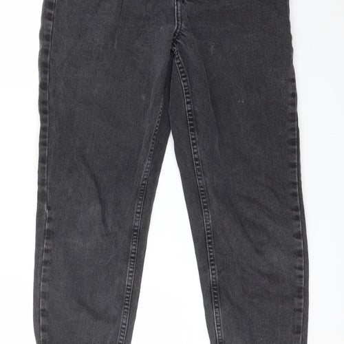 DENIM CO Womens Black  Cotton Straight Jeans Size 6 L26 in Regular