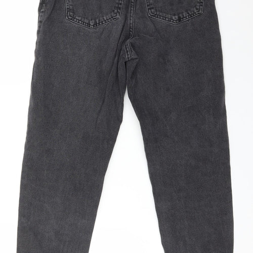 DENIM CO Womens Black  Cotton Straight Jeans Size 6 L26 in Regular