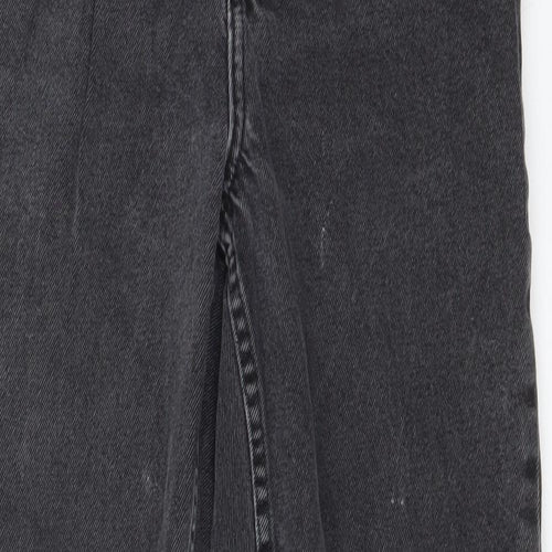 DENIM CO Womens Black  Cotton Straight Jeans Size 6 L26 in Regular