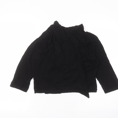 Debinhams Womens Black V-Neck  Viscose Cardigan Jumper Size 16
