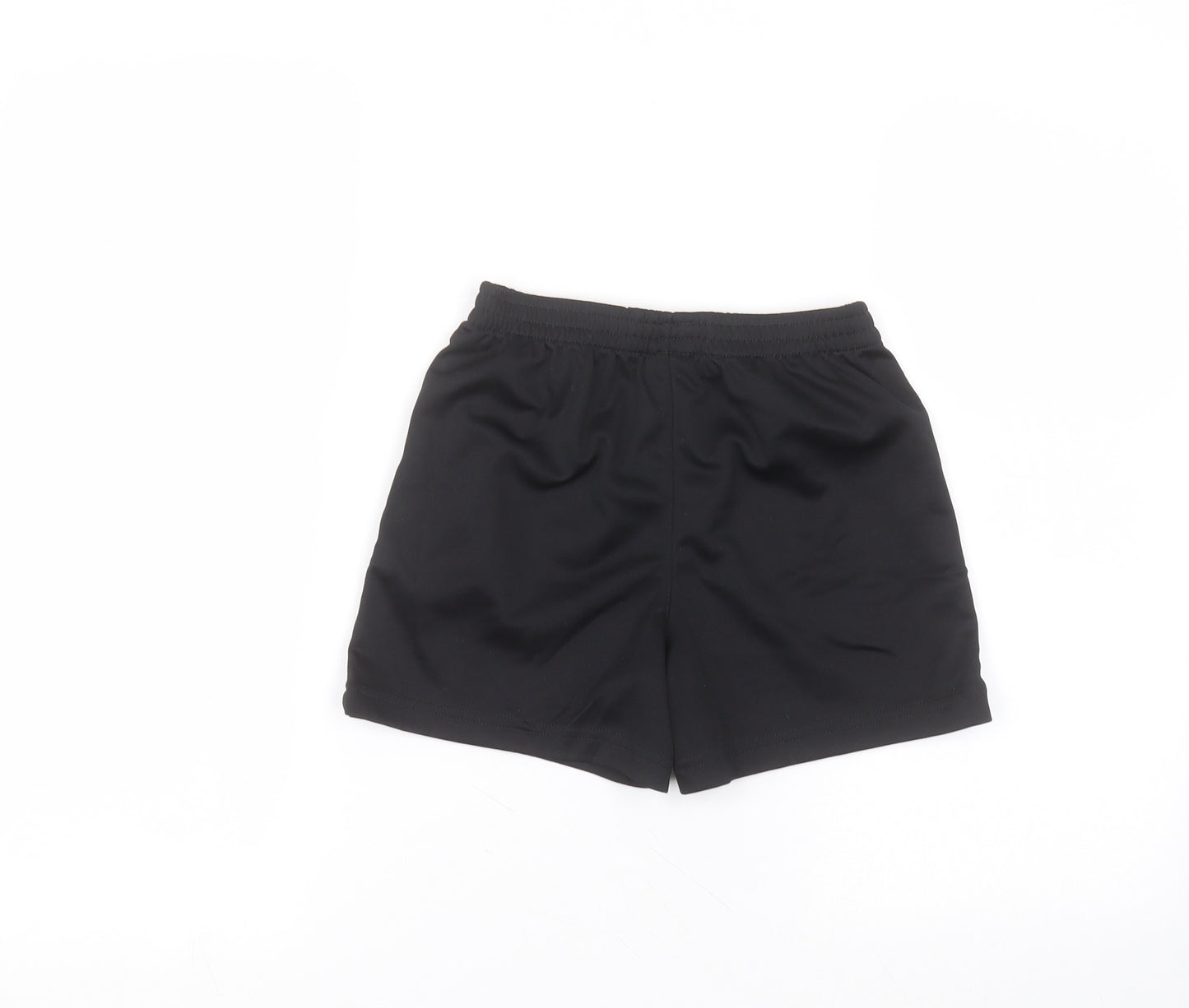 George Boys Black  Polyester Sweat Shorts Size 6-7 Years  Regular