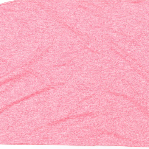 Matalan Womens Pink  Polyester Basic T-Shirt Size XL Round Neck