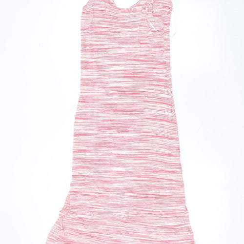 NEXT Womens Pink  Viscose A-Line  Size 8  Round Neck
