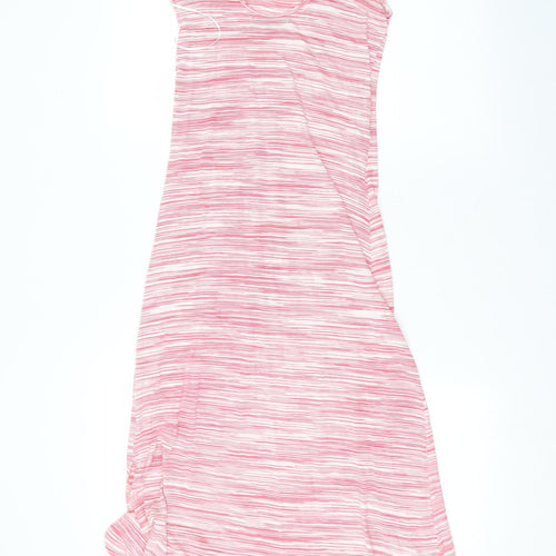 NEXT Womens Pink  Viscose A-Line  Size 8  Round Neck
