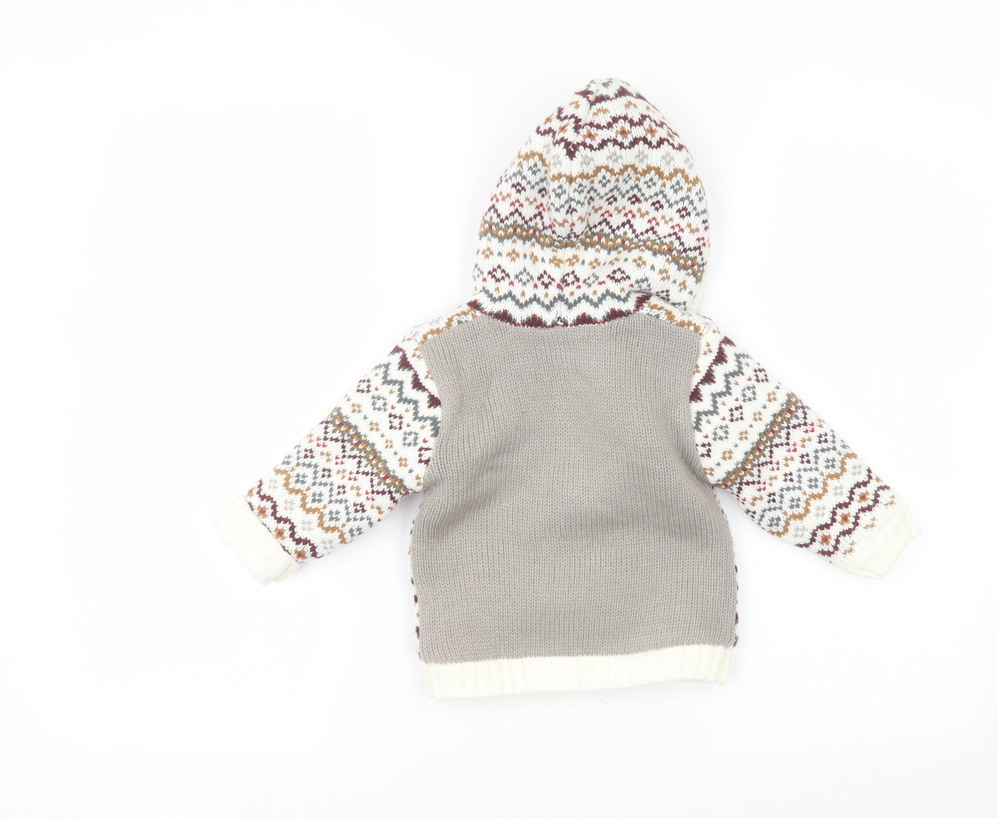 Nutmeg Baby White   Jacket Coatigan Size 6-9 Months