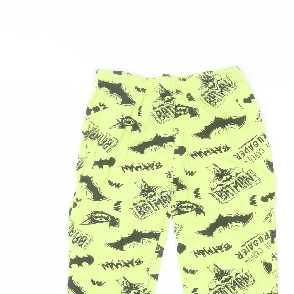 Primark Boys Yellow  Cotton Sweatpants Trousers Size 3-4 Years  Regular