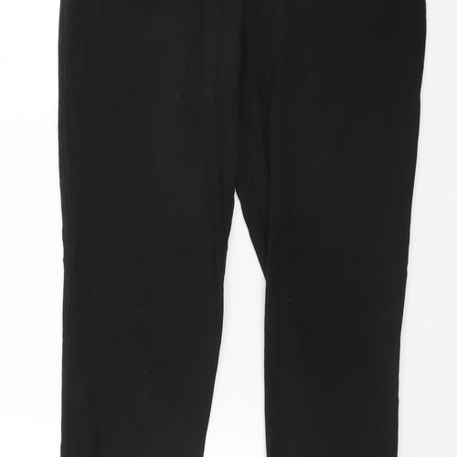 Oasis Womens Black   Trousers  Size 8 L26 in Regular