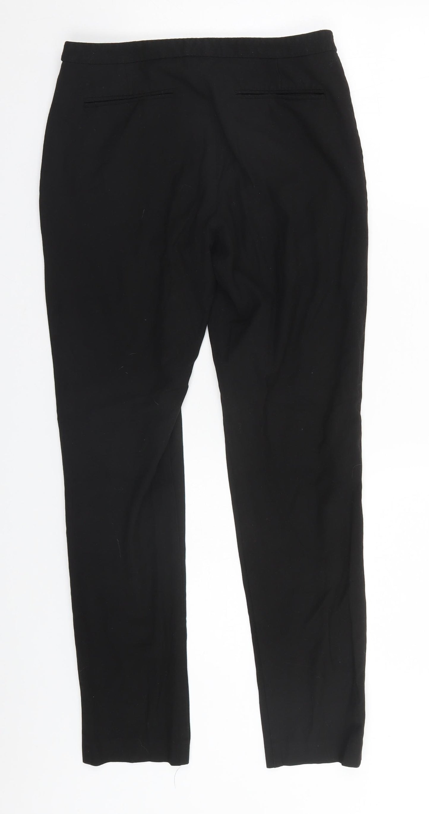 Oasis Womens Black   Trousers  Size 8 L26 in Regular