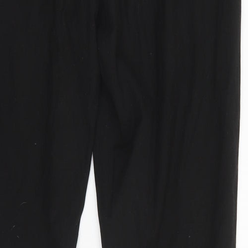 Oasis Womens Black   Trousers  Size 8 L26 in Regular