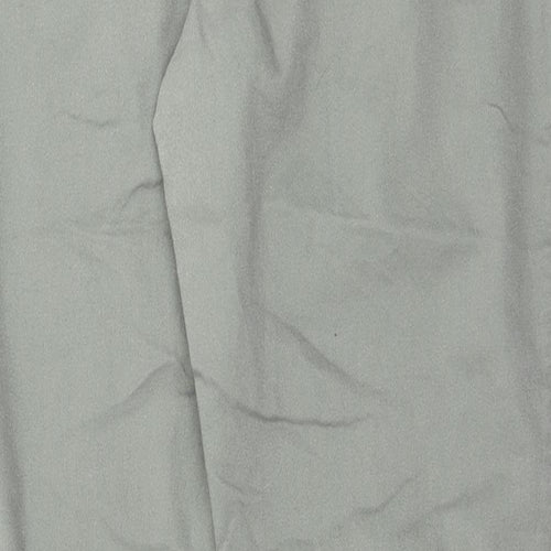 Denim & Co. Womens Grey  Cotton Trousers  Size 18 L30 in Regular