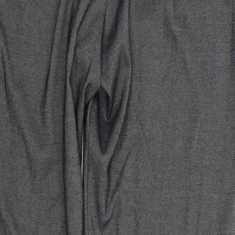 Very Womens Grey  Polyester Trousers  Size 14 L27 in Regular