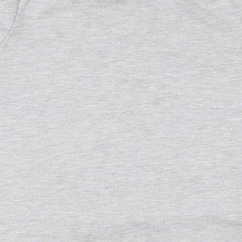 F&F Womens Grey Round Neck  Polyester Pullover Jumper Size 8