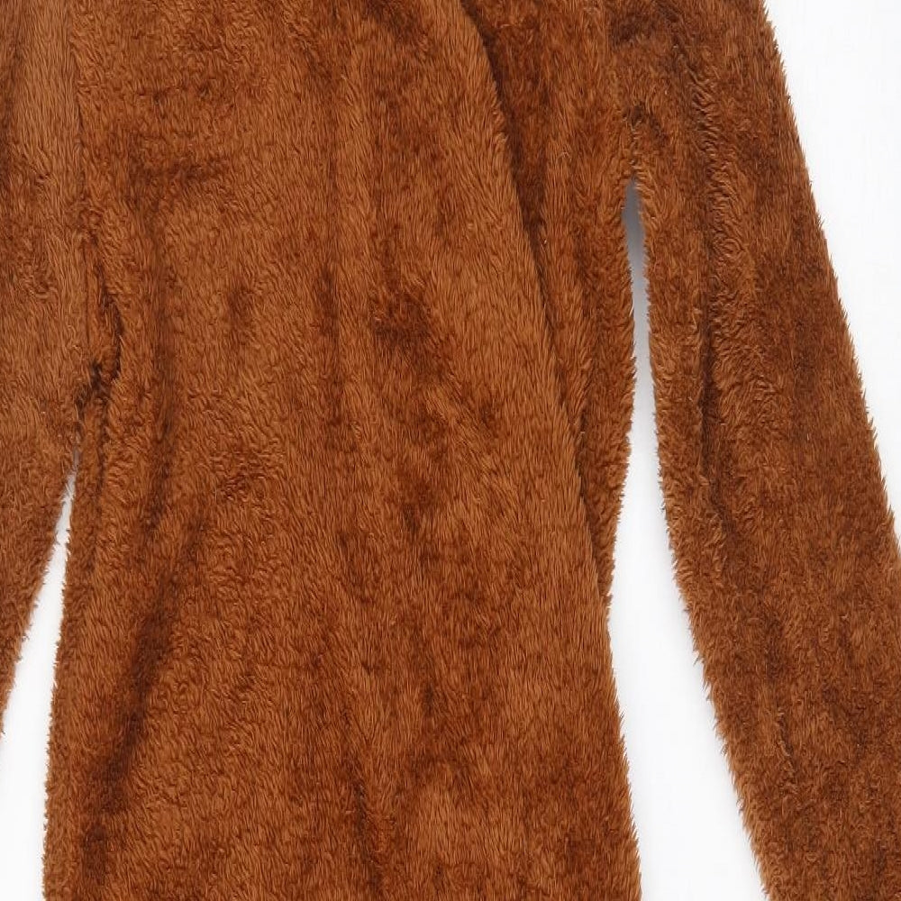 Star Wars Boys Brown  100% Polyester  One Piece Size 11-12 Years  Zip