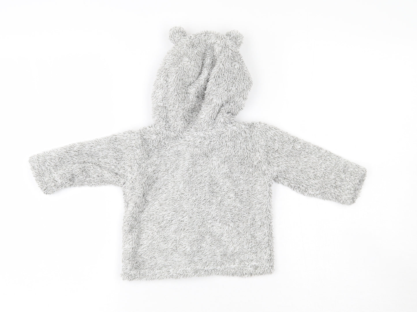 F&F Baby Girls Grey   Jacket  Size 3-6 Months   Zip