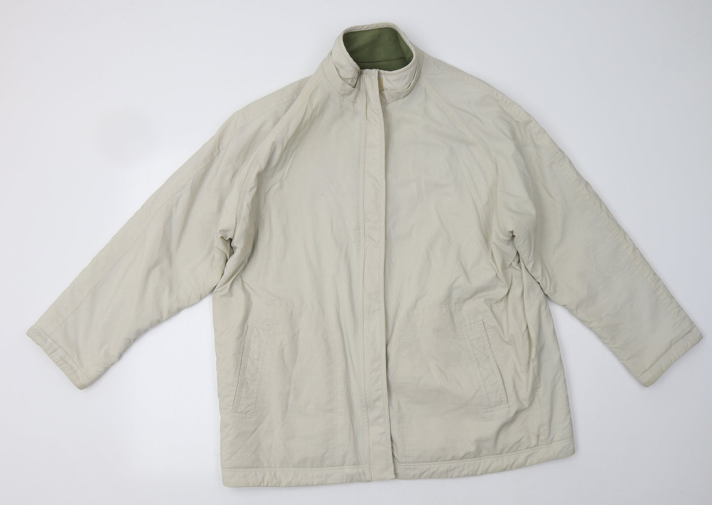 M&S Womens Beige   Jacket  Size 14