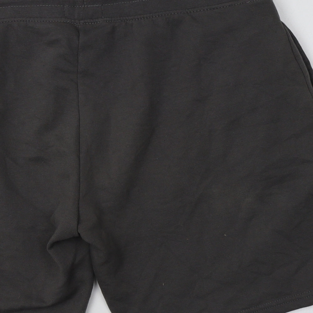 George Mens Grey  Cotton Sweat Shorts Size M L9 in Regular