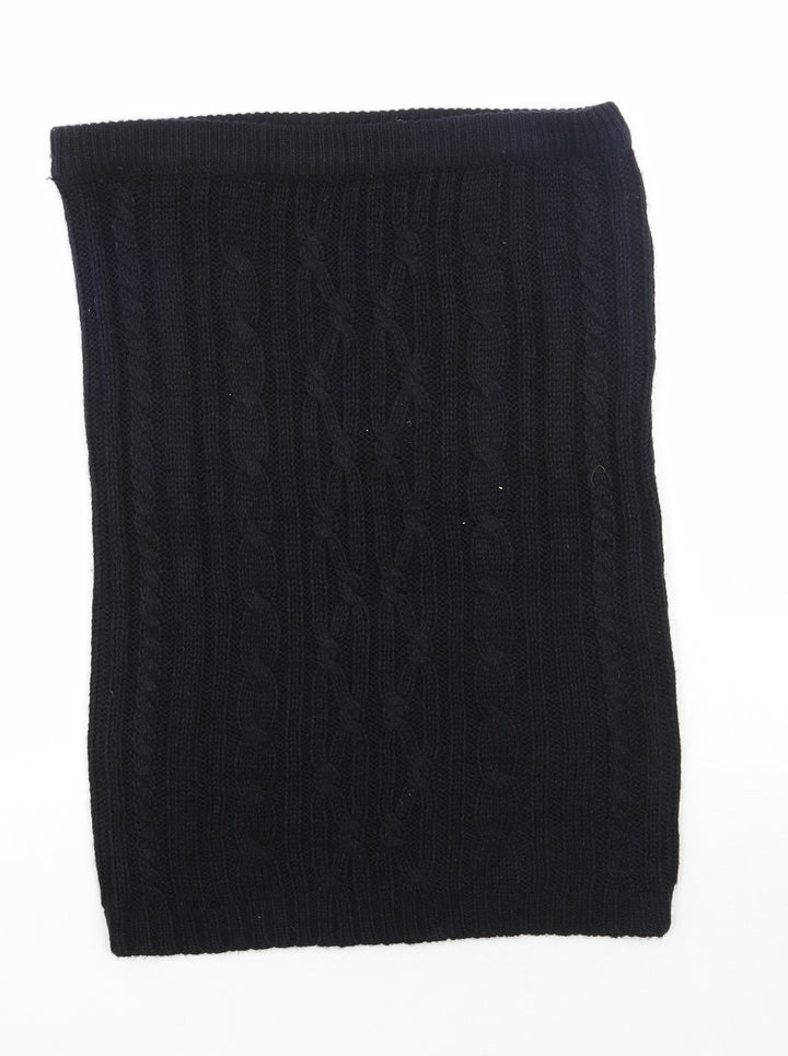 Peacocks Womens Black Acrylic Straight & Pencil Skirt Size M