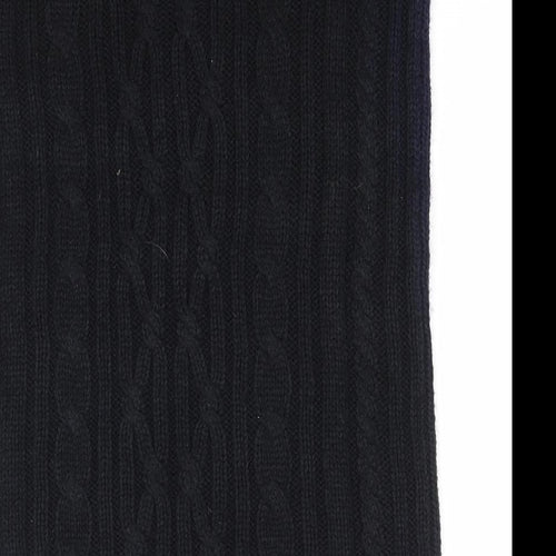 Peacocks Womens Black  Acrylic Straight & Pencil Skirt Size M