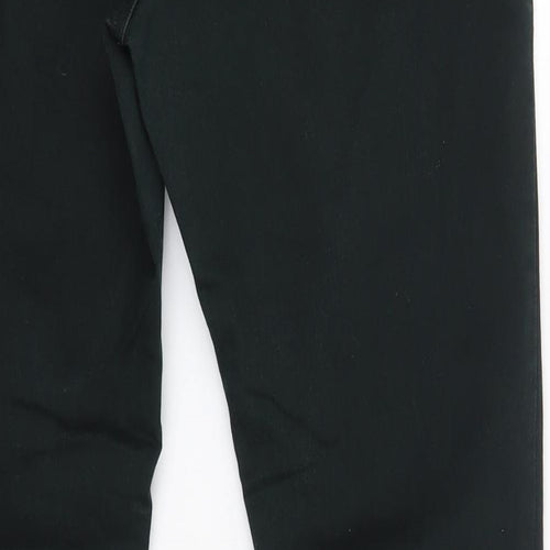 H&M Womens Grey  Cotton Skinny Jeans Size 12 L29 in Regular