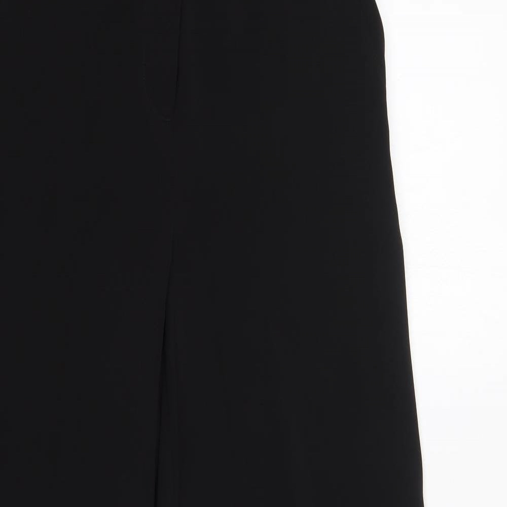 NEXT Womens Black  Polyester Dress Pants Trousers Size 6 L30 in Regular