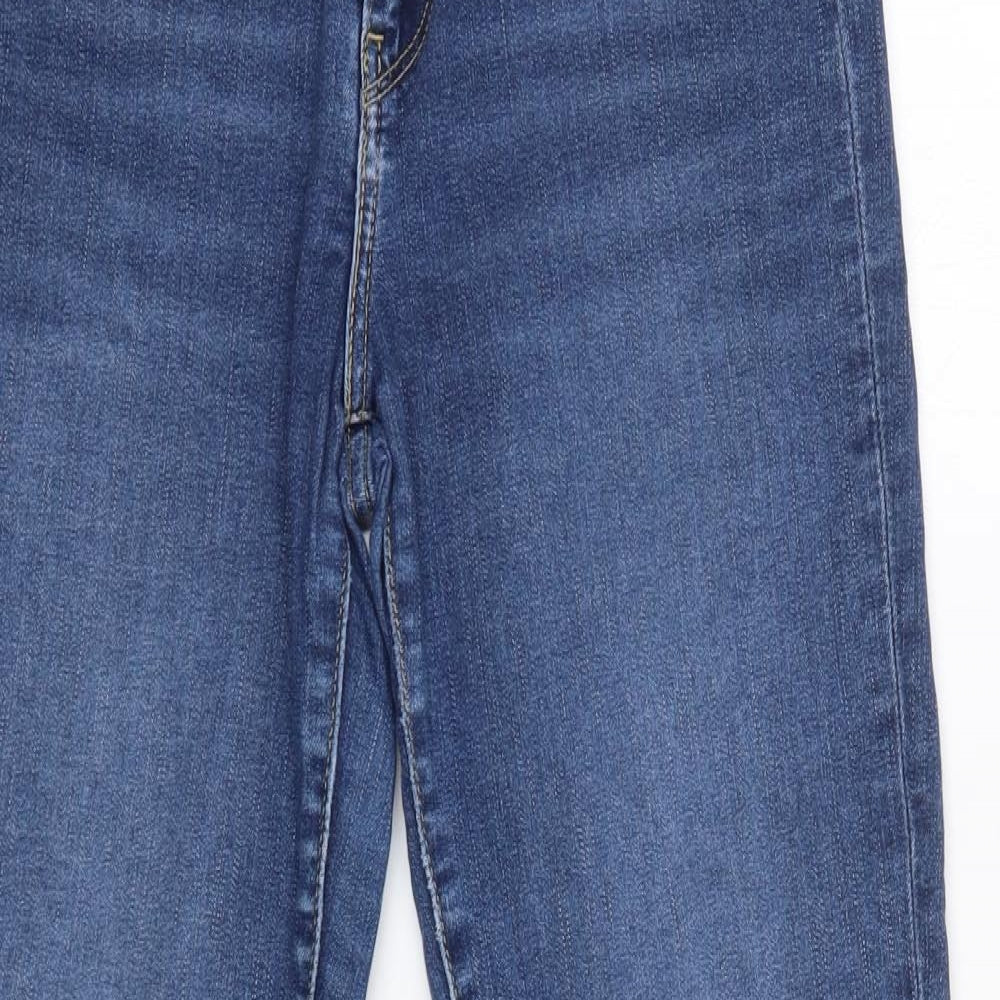 Levi Mens Blue  Cotton Straight Jeans Size 29 in L30 in Regular