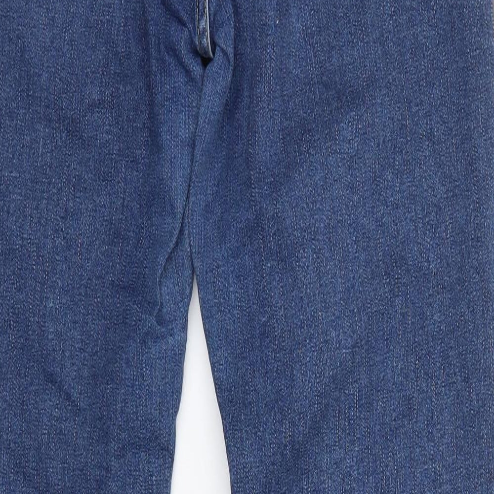 Levi Mens Blue  Cotton Straight Jeans Size 29 in L30 in Regular