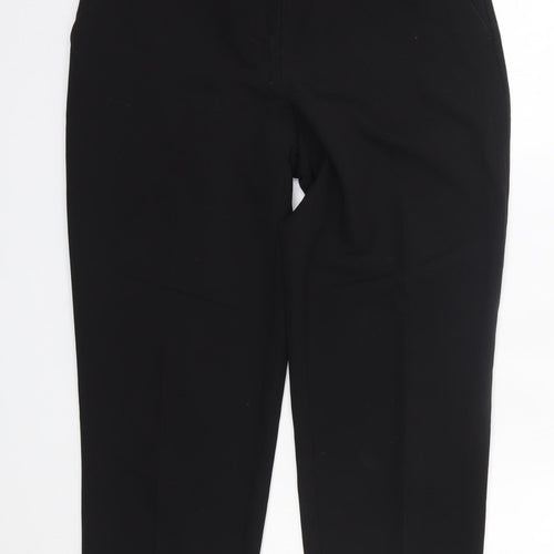 Dorothy Perkins Womens Black  Polyester Dress Pants Trousers Size 6 L26 in Regular