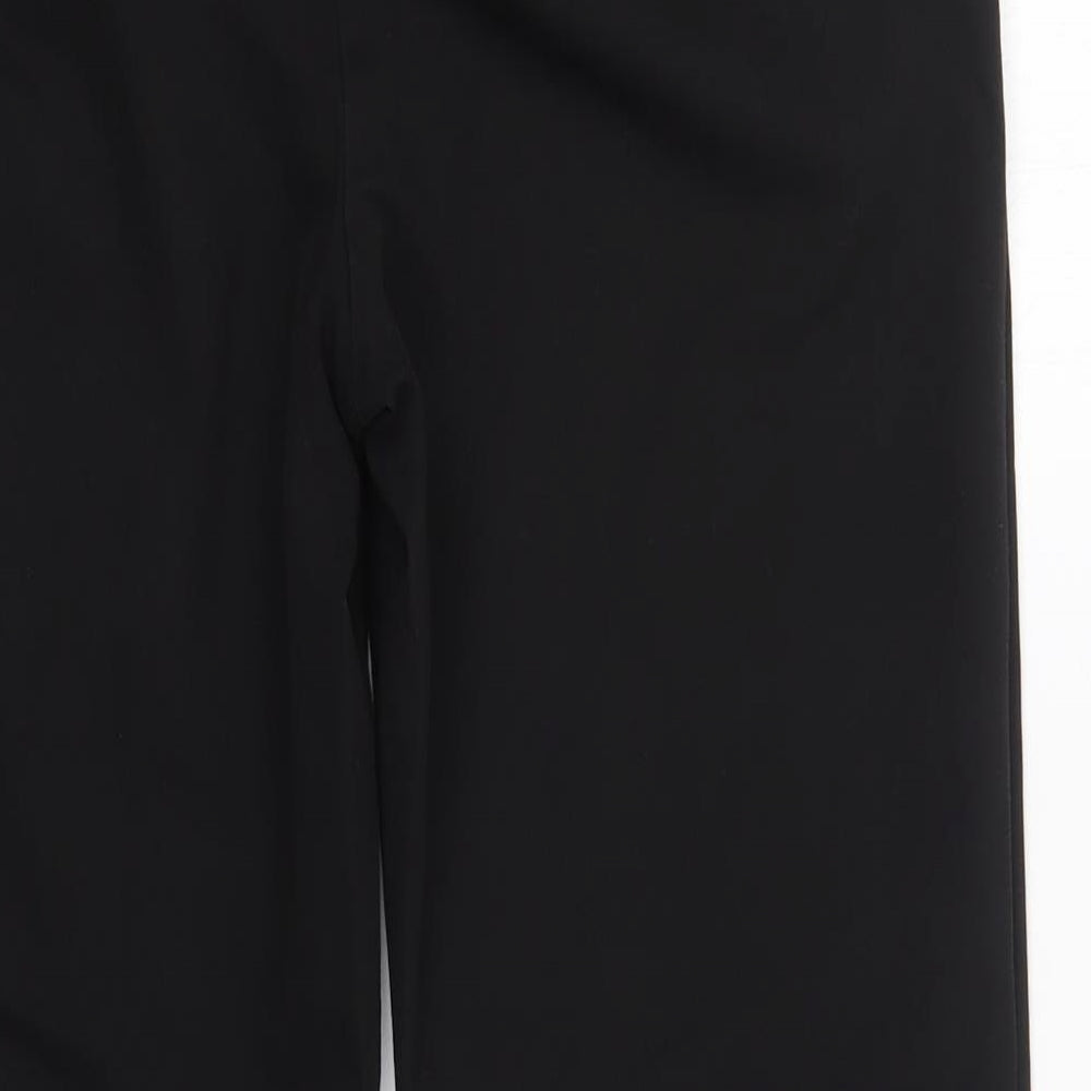 Dorothy Perkins Womens Black  Polyester Dress Pants Trousers Size 6 L26 in Regular