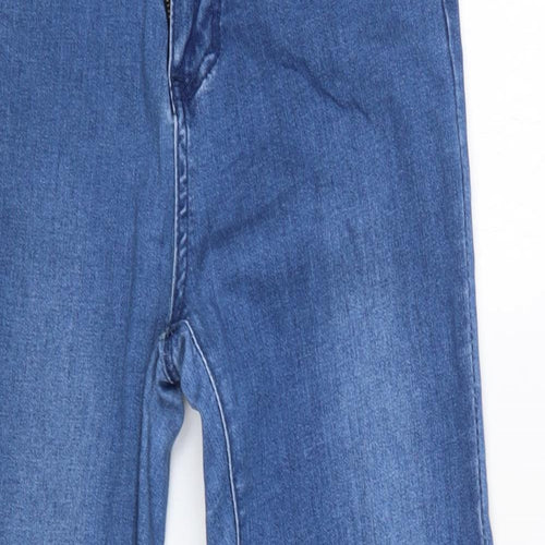 SheIn Womens Blue  Cotton Skinny Jeans Size M L28 in Regular
