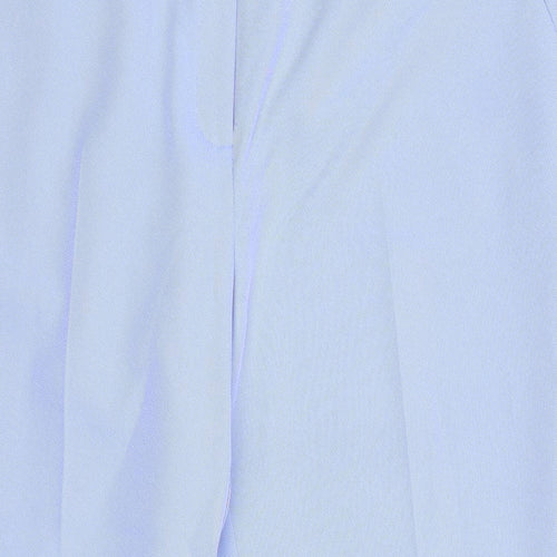 Dorothy Perkins Womens Blue  Polyester Dress Pants Trousers Size 18 L26 in Regular