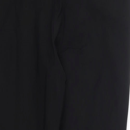 H&M Womens Black  Cotton Cropped Jeans Size 10 L24 in Regular