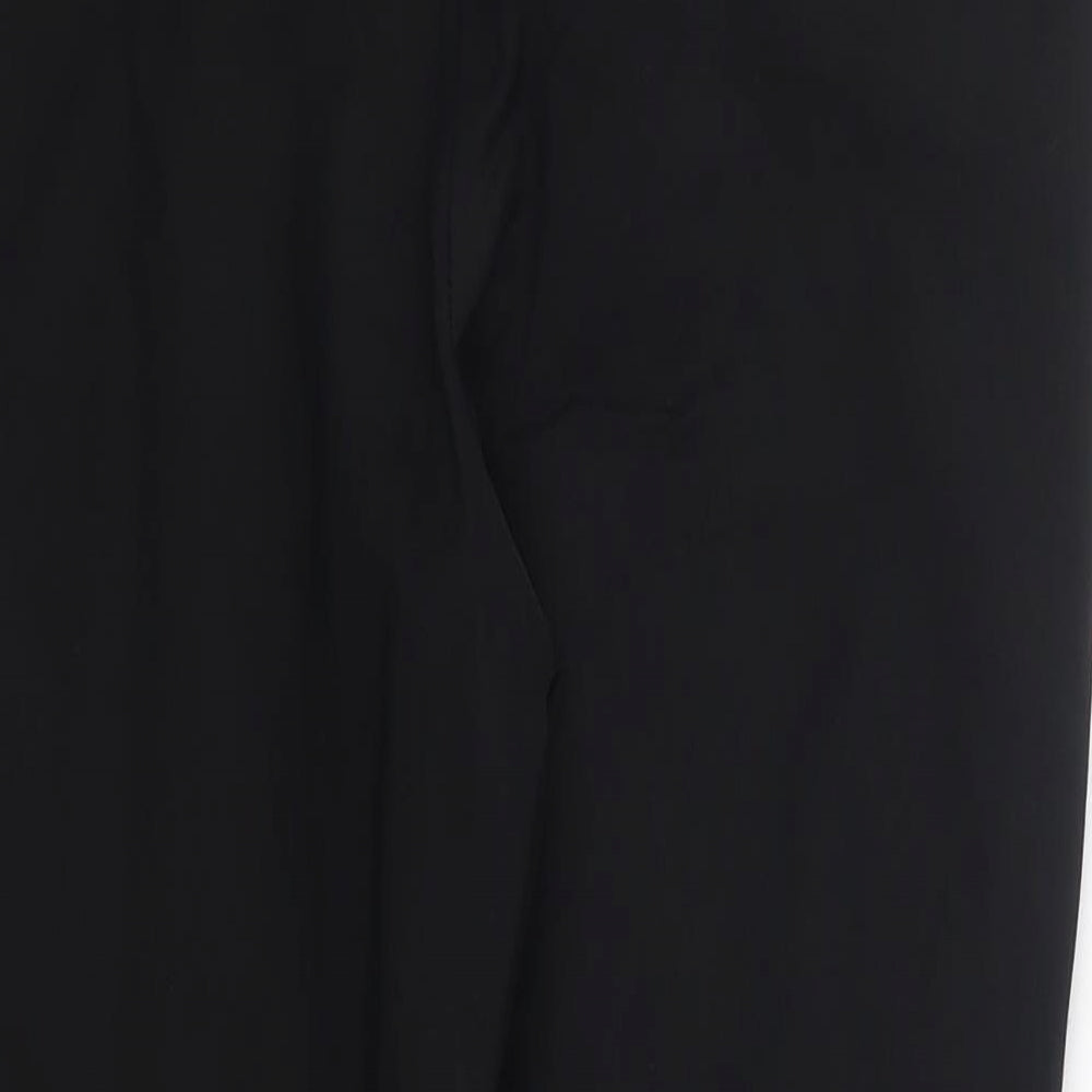 H&M Womens Black  Cotton Cropped Jeans Size 10 L24 in Regular