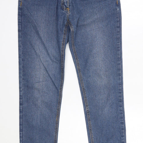 tg Womens Blue  Cotton Skinny Jeans Size 8 L29 in Regular