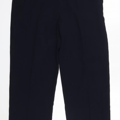 Satsuma Womens Blue  Polyester Dress Pants Trousers Size 16 L29 in Regular