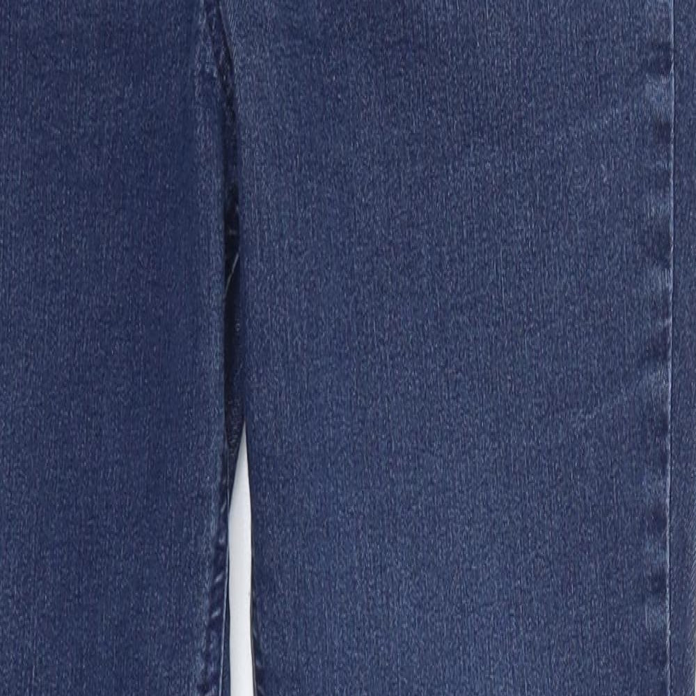 TU Womens Blue  Cotton Jegging Jeans Size 14 L30 in Regular
