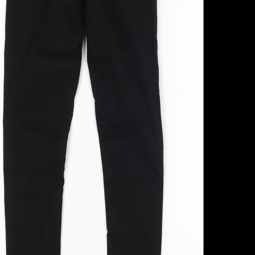 Denim CO Womens Black  Cotton Jegging Jeans Size 10 L29 in Regular