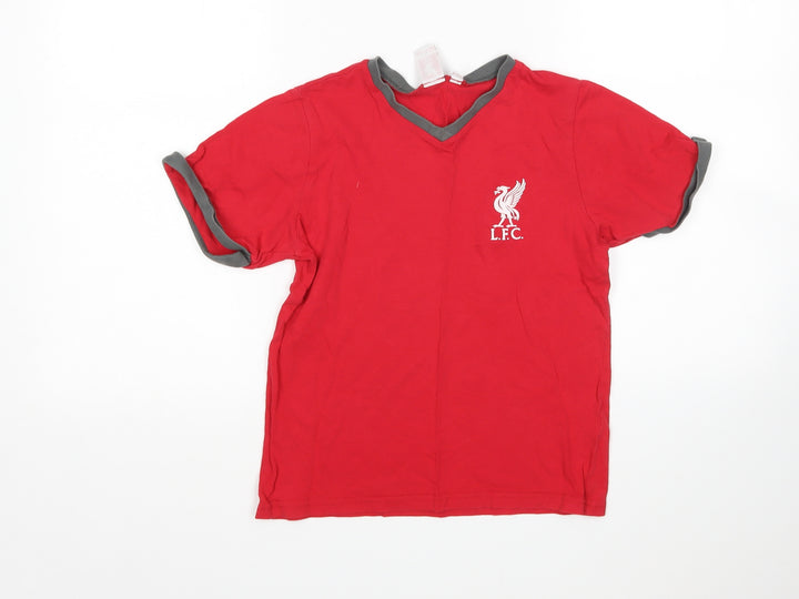Liverpool FC Boys Red  Cotton  Pyjama Top Size 9-10 Years