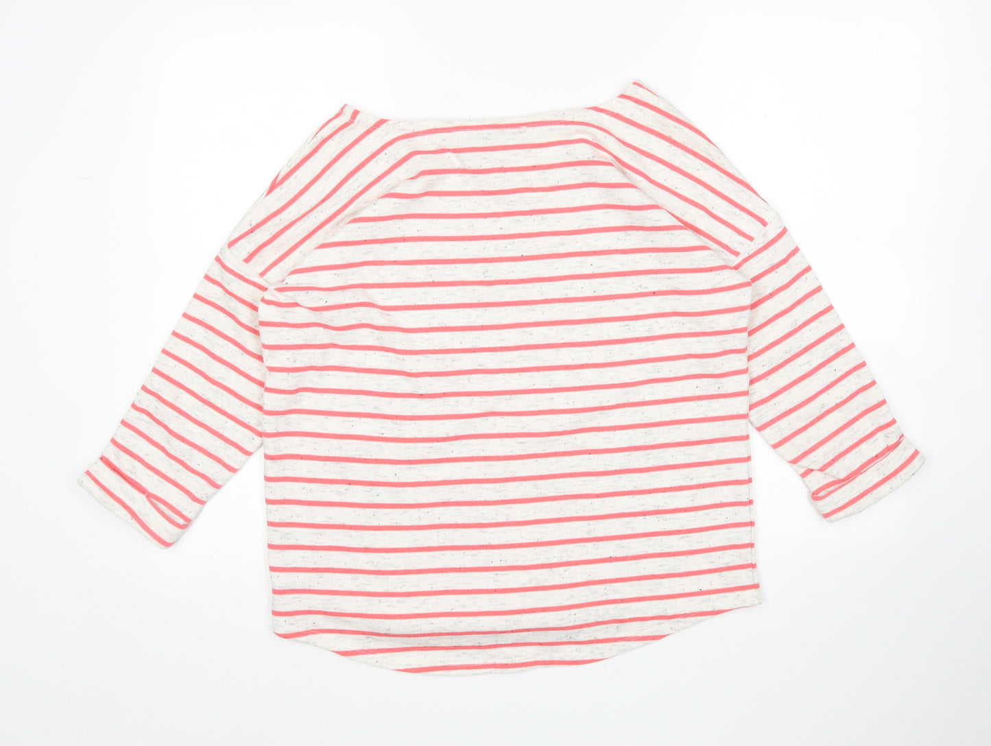 Very Womens Multicoloured Round Neck Striped Polyester Pullover Jumper Size 12
