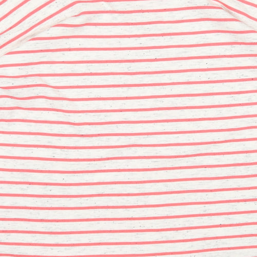 Very Womens Multicoloured Round Neck Striped Polyester Pullover Jumper Size 12