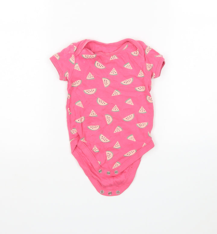 George  Pink  Cotton Leotard One-Piece Size 12-18 Months