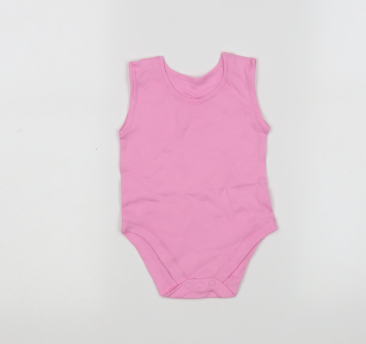 George Girls Pink  Cotton Leotard One-Piece Size 6-9 Months